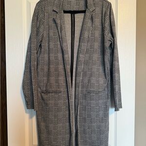 Reitmans Herringbone Cardigan Coatigan